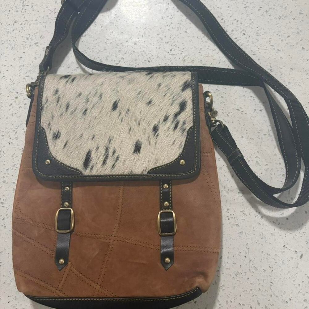 Vaan and co leather bag